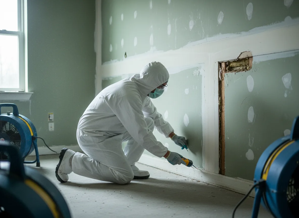 Water Damage Restoration company in New Burnside, IL